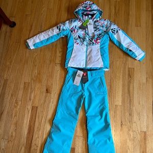 Spyder Girls Size 14 ski jacket and pants